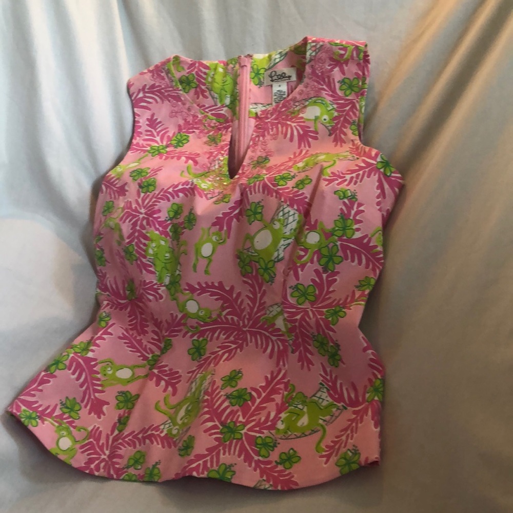 Lilly Pulitzer Summer Top-New.